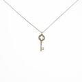 K10PG キー ダイヤモンドネックレス