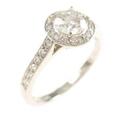 ティファニー エンブレイス リング 0．54ct・F・VVS1・EXT