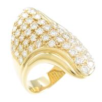 18KYG ダイヤモンドリング