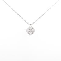 K18WG ダイヤモンドネックレス