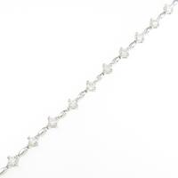 750WG ダイヤモンドブレスレット