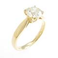 K18YG ダイヤモンドリング 1．086ct・L・SI2・EXT