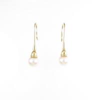 K18YG アコヤパールピアス