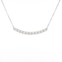 【新品】PT ダイヤモンドネックレス 1．007ct・D・VVS2?SI2・EXT?GOOD