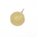 K18YG コイン ペンダント