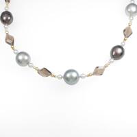 K18YG パールネックレス