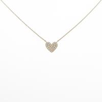 エテ ハート ダイヤモンドネックレス