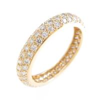 カルティエ パヴェ フルダイヤ リング