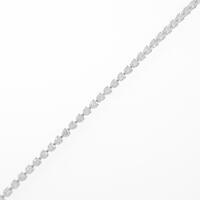 K18WG ダイヤモンドブレスレット