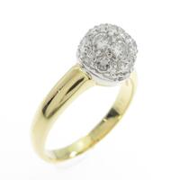 K18YG／K18WG ダイヤモンドリング