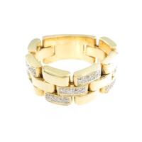 750YG ダイヤモンドリング