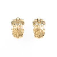 カルティエ 750YG イヤリング