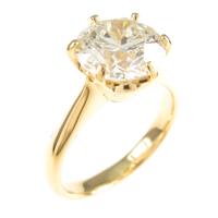 K18YG ダイヤモンドリング 2．432ct・J・SI2・EXT