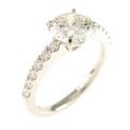 【リメイク】プラチナダイヤモンドリング 1．157ct・H・I1・EXT・H＆C