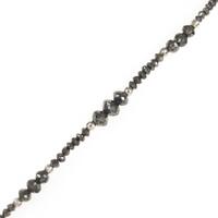 K18WG ダイヤモンドブレスレット