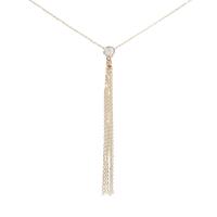 K18PG ダイヤモンドネックレス