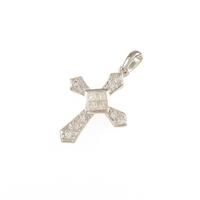 PT クロス ダイヤモンドペンダント