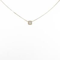 K18YG ダイヤモンドネックレス