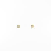 K18YG ダイヤモンドピアス