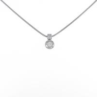 750WG ダイヤモンドネックレス