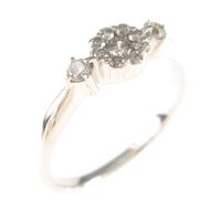 K18WG ダイヤモンドリング