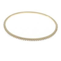 K18YG ダイヤモンドバングル