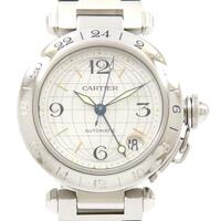 カルティエ W31029M7 パシャC GMT 自動巻