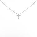 PT クロス ダイヤモンドネックレス
