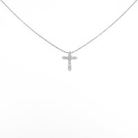 PT クロス ダイヤモンドネックレス