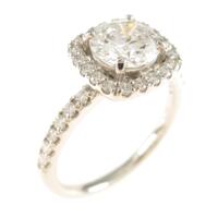 【リメイク】プラチナダイヤモンドリング 1．008ct・D・VS2・VG