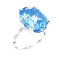 ポンテヴェキオ ブルートパーズリング