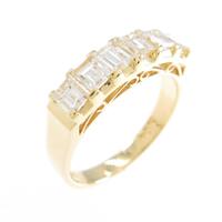 750YG ダイヤモンドリング