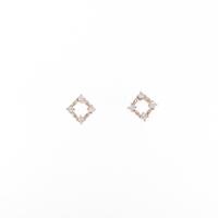 K18PG ダイヤモンドピアス