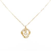 【リメイク】K18YG ダイヤモンドネックレス