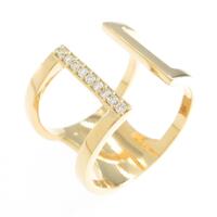 【リメイク】K18YG ダイヤモンドリング