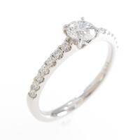 【リメイク】プラチナダイヤモンドリング 0．325ct・F・VS1・EXT