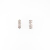 K18PG ダイヤモンドピアス