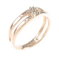 ヴァンドーム キュービックリング