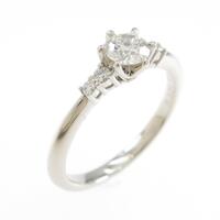 プラチナダイヤモンドリング 0．320ct・H・VS2・3EXT H＆C