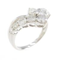 PT フラワー ダイヤモンドリング