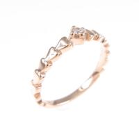 ヴァンドーム ダイヤモンド ピンキーリング