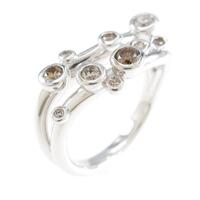 K18WG ダイヤモンドリング