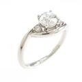 プラチナダイヤモンドリング 0．350ct・D・IF・3EXT
