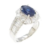 PT 非加熱 サファイヤリング