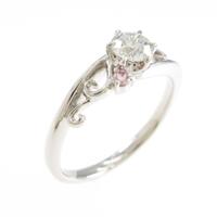 プラチナダイヤモンドリング 0．262ct・G・SI1・EXT