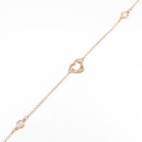 ティファニー バイザヤード オープンハートブレスレット