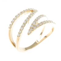 【リメイク】K18YG ダイヤモンドリング