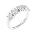 プラチナダイヤモンドリング 1．271ct・H・SI1?2・GOOD