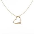 K18YG ハート ネックレス
