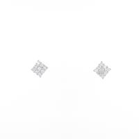 【リメイク】K18WG ダイヤモンドピアス